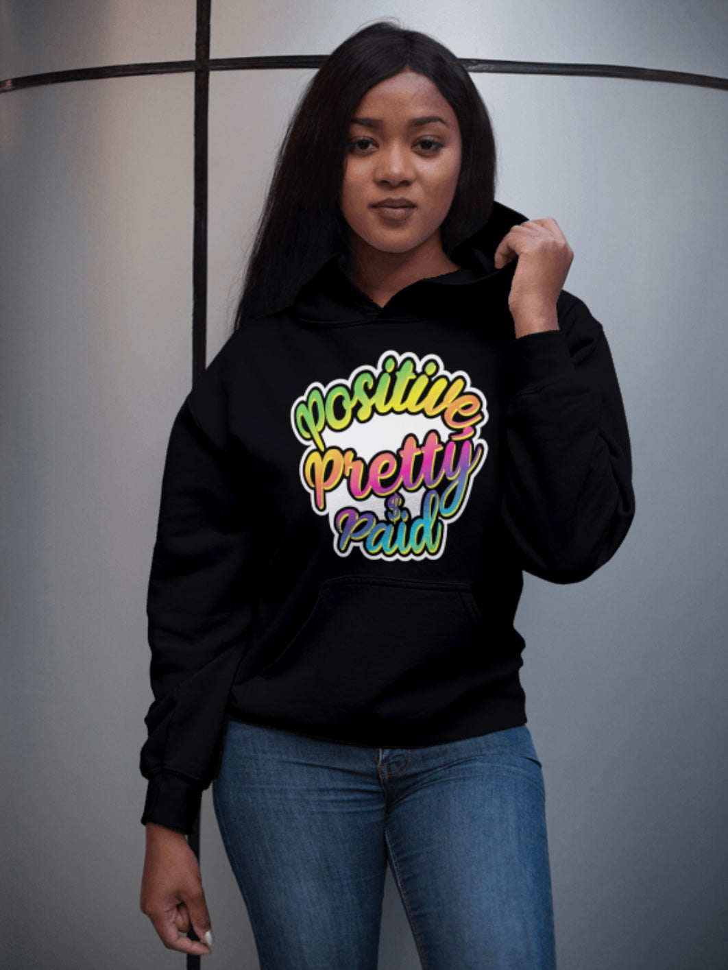 Positive, Pretty & Paid Unisex Heavy Blend Hoodie
